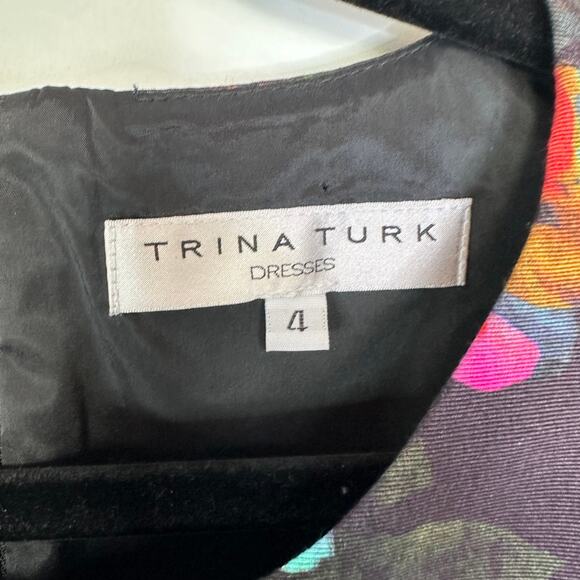 Trina Turk Hanna Fit & Flare Cocktail Dress - Picture 3 of 9